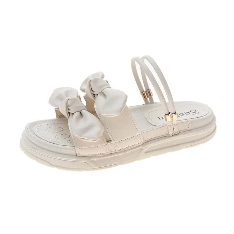 

Beach Sandal Woman Luxury Clogs With Heel Clear Shoes Two Weare 2021 Summer Suit Female Beige Fashion Comfort Thick Girls New Lo