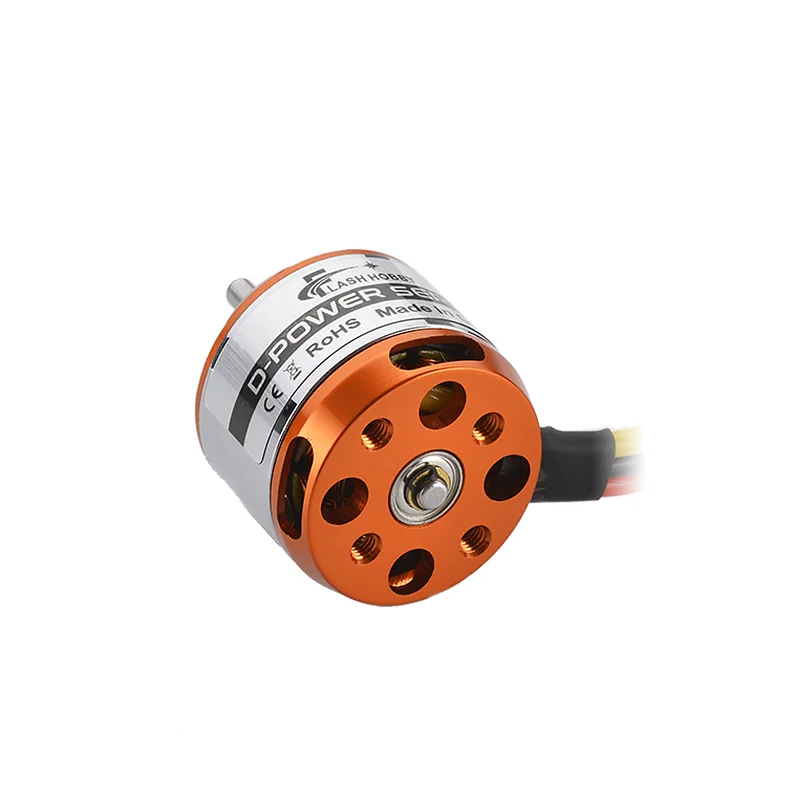 Мини бесщеточный двигатель постоянного тока FlashHobby D2826 930KV 1000KV 1400KV 2200KV для лодки с