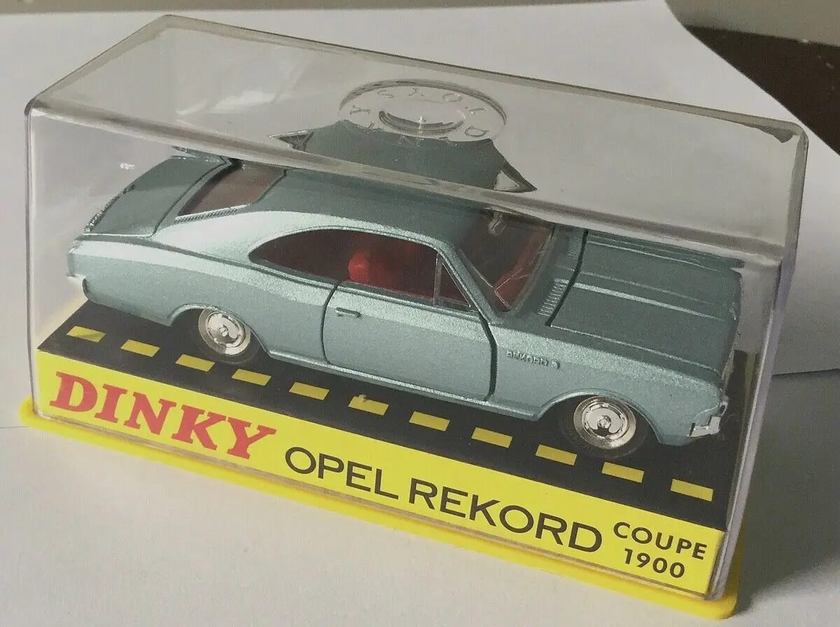 

ATLAS DIECAST CAR MODEL DINKY TOYS 1405 OPEL REKORO COUPE 1900 1/43 COLLECTION