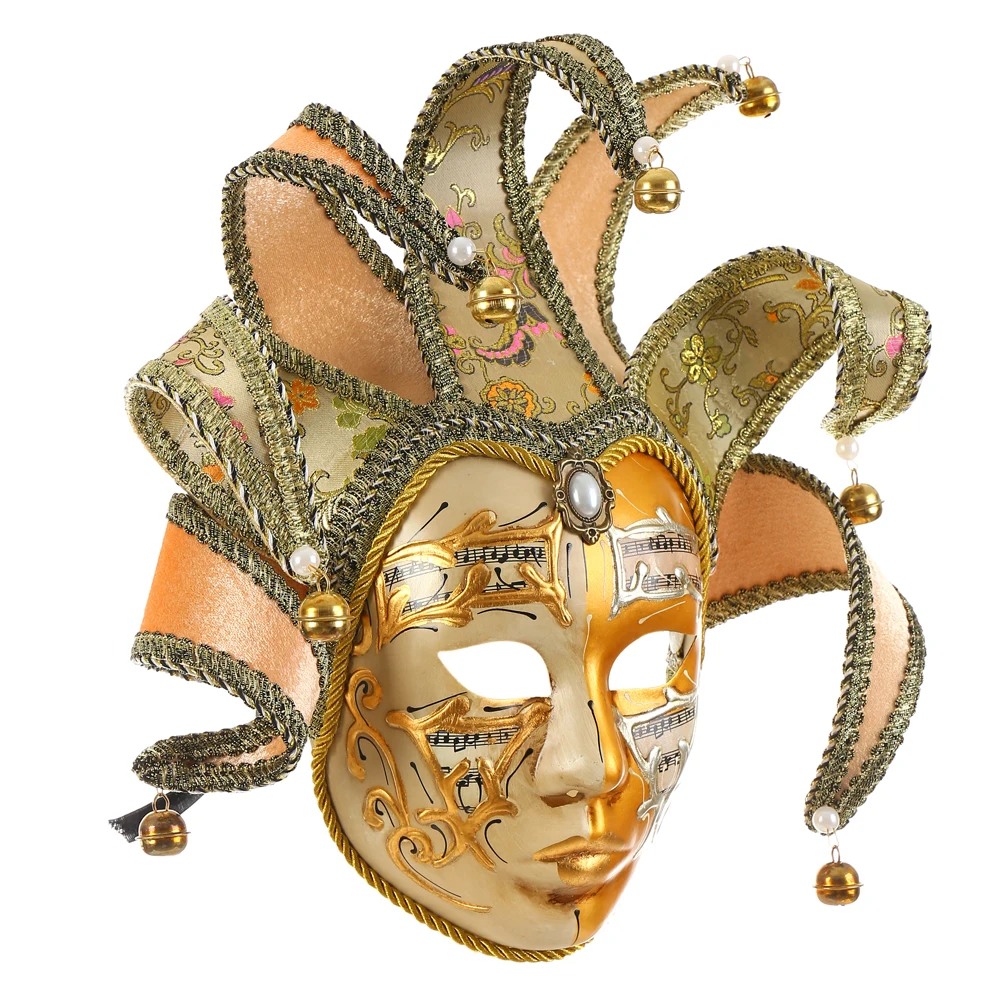 Венецианский шут маска Джокера маскарад праздник Марди Гра карнавал вечеринка