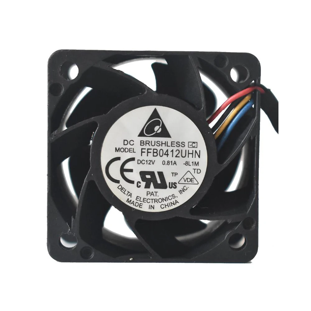 

Delta 12V 1.01A 4028 40MM 4CM 40 * 40 * 28 mm 1U 2U server fan Big power Cooling fan FFB0412UHN-BC2E with 4pin