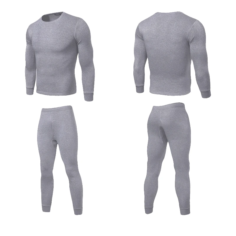 Теплые Термальность нижнее белье детские пижамные комплекты Для мужчин