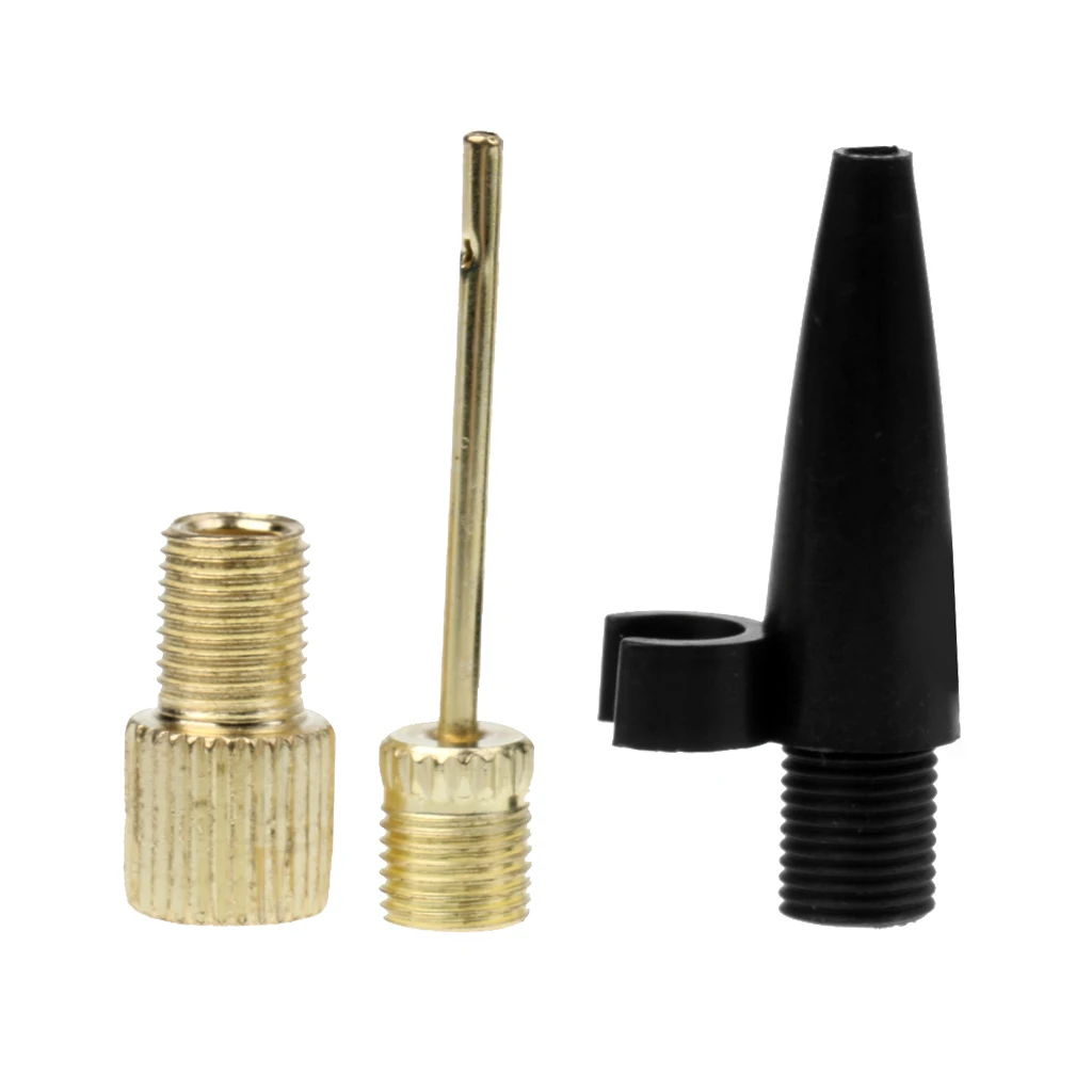 Perfeclan Lot 3pcs Presta to Schrader Valve Adapter Converter Bike Ball Inflating Pump Needle Inflator | Спорт и развлечения