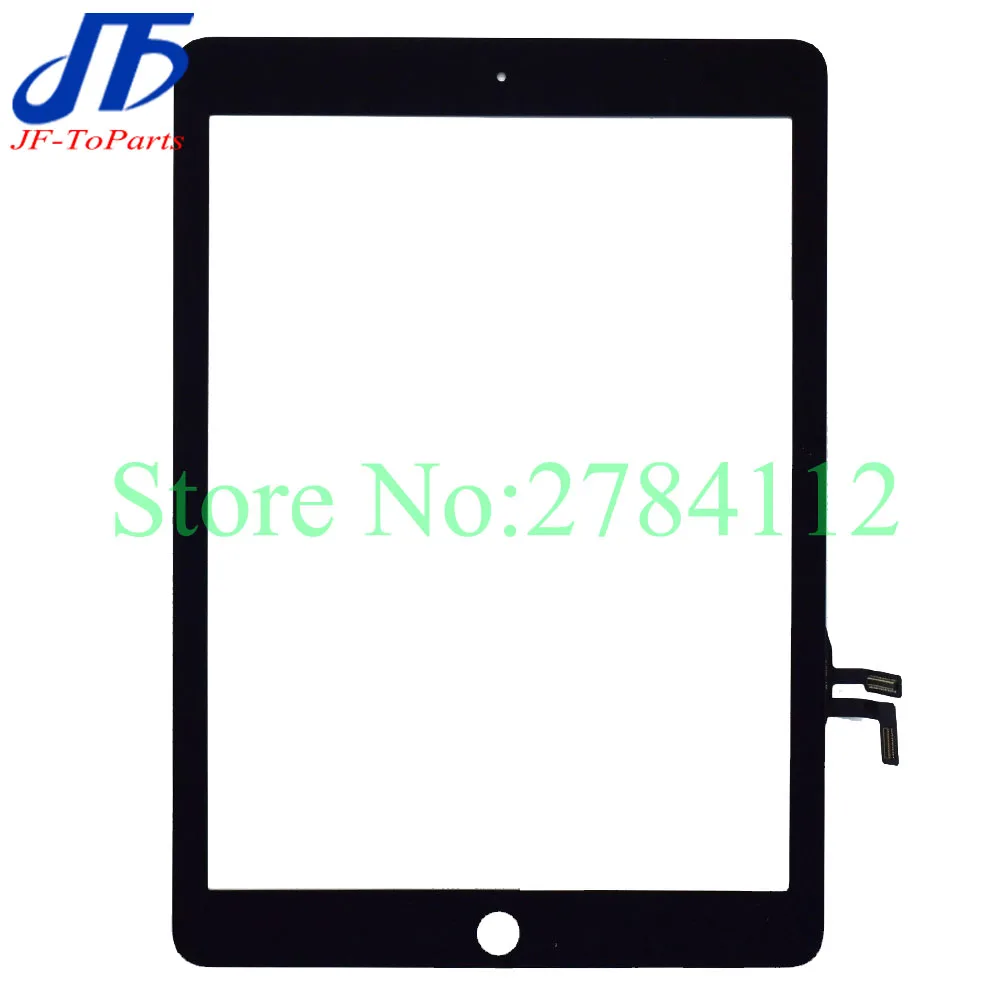 10 шт. Замена для ipad 5 Air 3 A1822 A1823 сенсорный экран дигитайзер панель с клейким передним стеклом в сборе