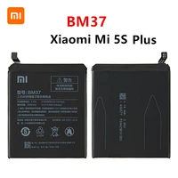 xiao mi 100 orginal bm37 3800mah battery for xiaomi mi 5s plus mi5s plus bm37 high quality phone replacement batteries