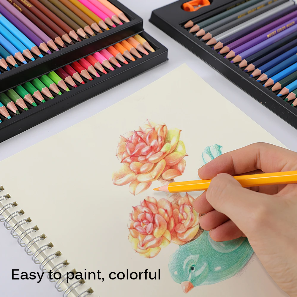 

120 Colored Pencil Set Oily Colored Pencils Drawing Tools Gift for Painting Lovers For School Draw Sketch Art Supplies Drawing