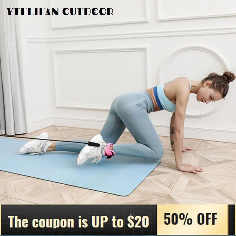

Elastic Resistance Fitness Band Pull Rope on The Door Elastic Bands for Training Home Fitness Equipment Pulley Strap Lifting