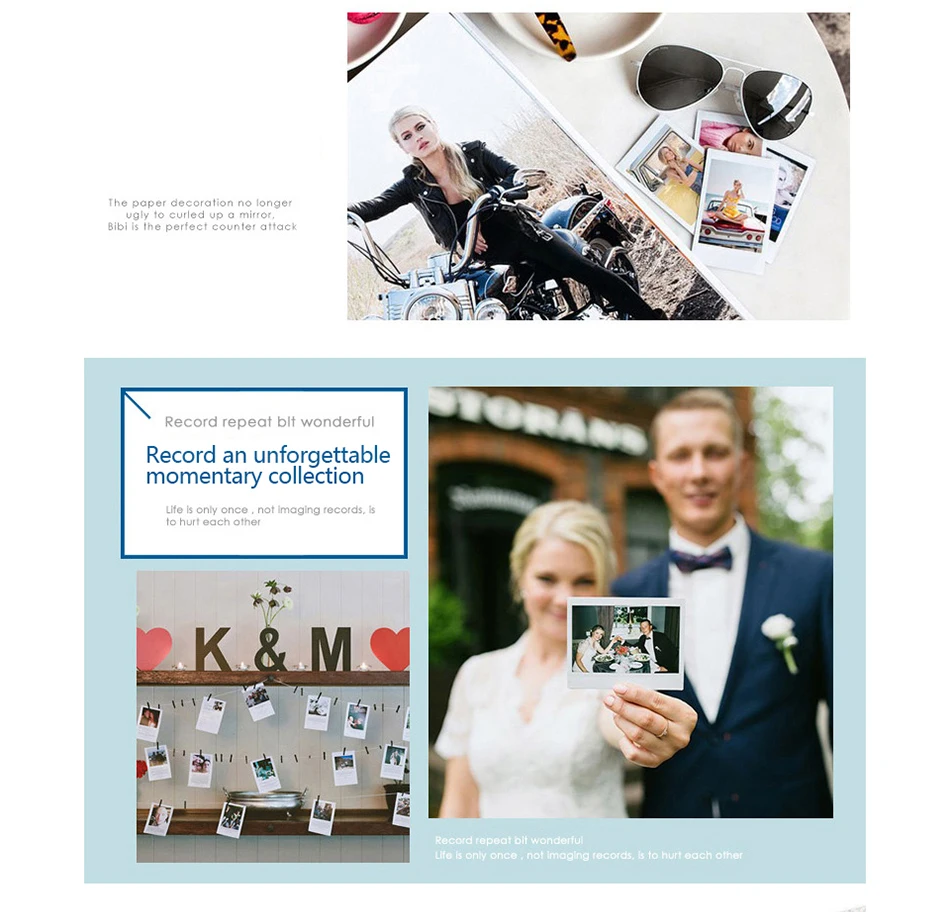 20 шт./кор. fujifilm instax mini 8 9 фильм 20 листов фотобумага для камеры Instant mini 7s 25 50s 90 Фотобумага с белым краем и шириной пленки 3"