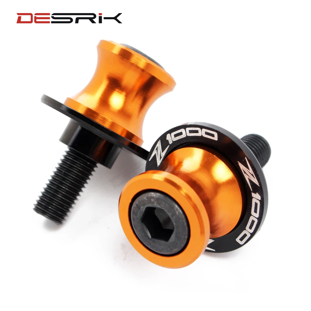 

For kawasaki Z1000 Z 1000R 2015 2016 2017 2018 2019 2020 Motorcycle Accessories Swingarm Spool Slider Stand Screws 8MM