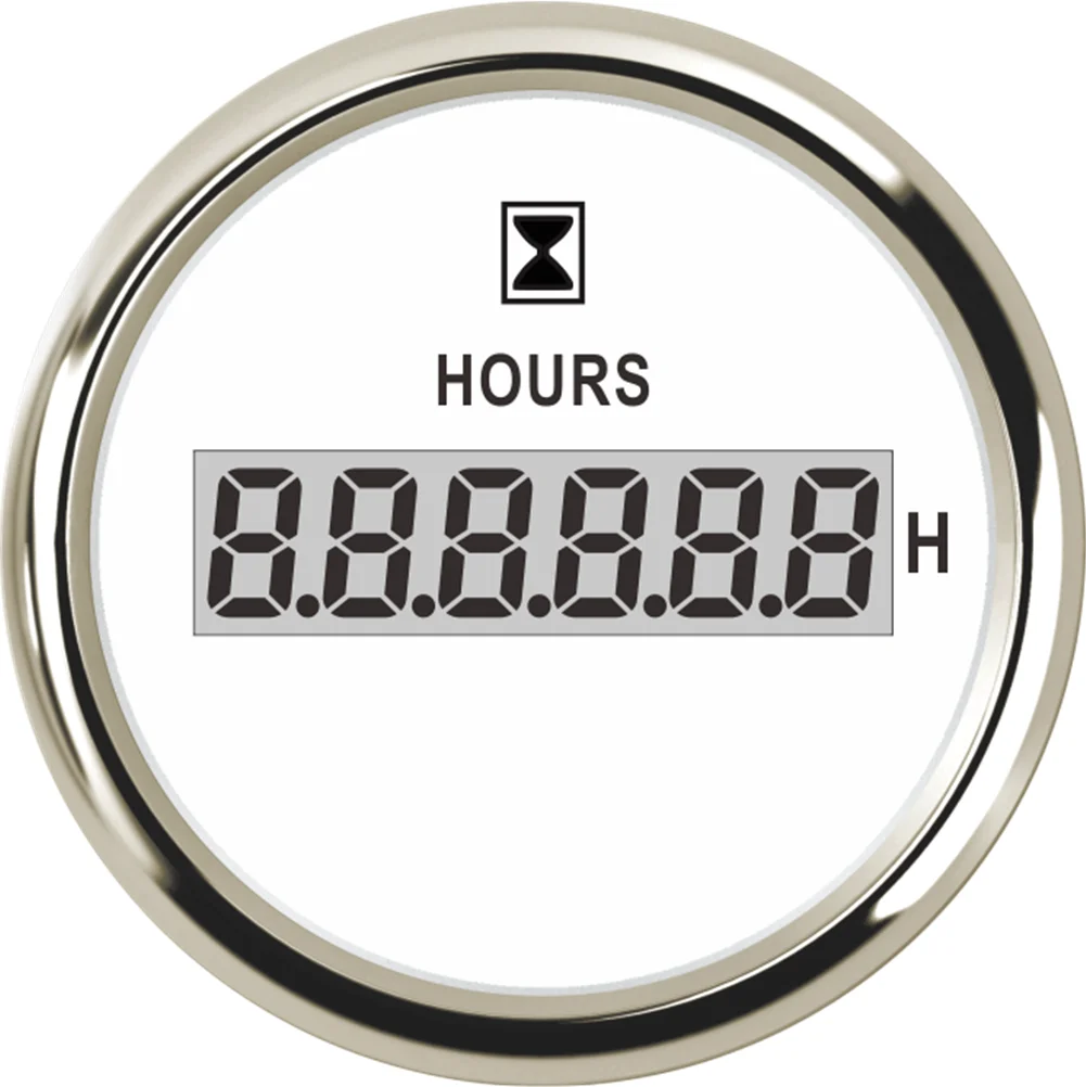 Автомобильный приборный щиток 1 шт. часовые измерители 52 мм цифровые 0 99999 9 часов