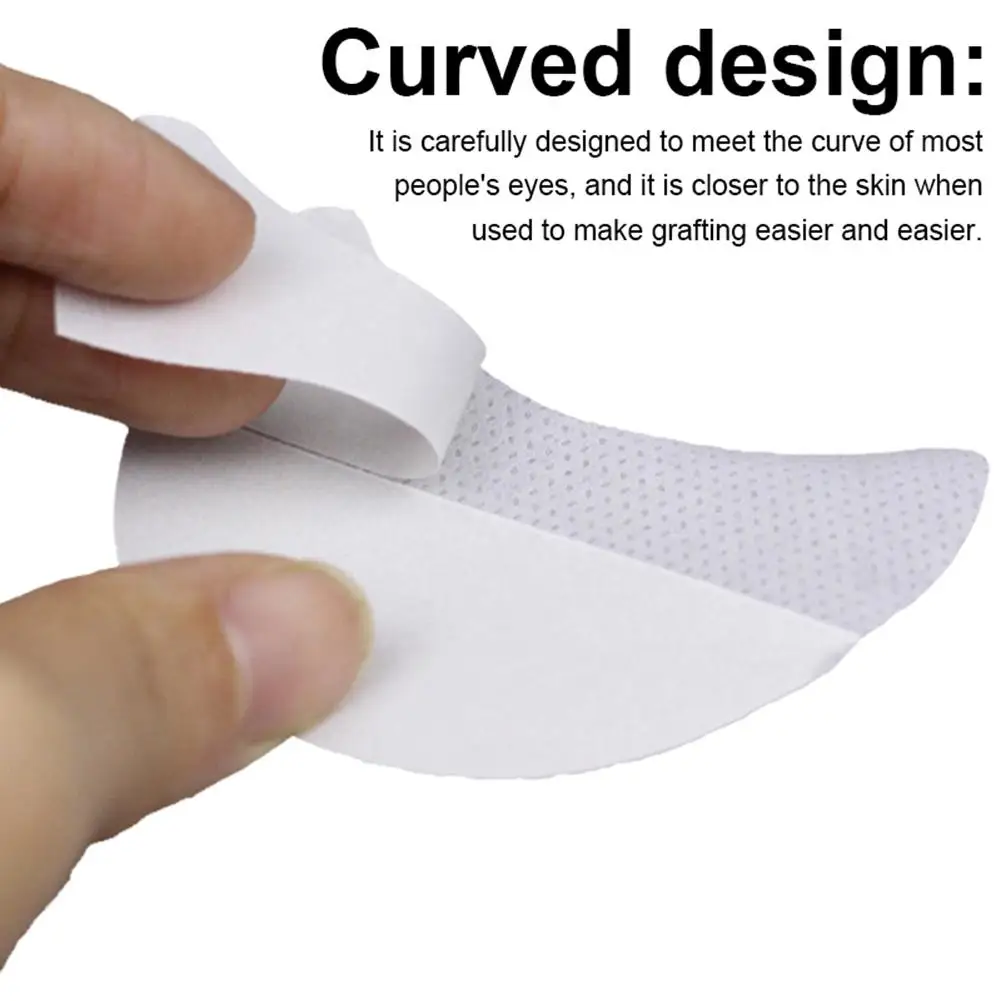 50 шт. в форме полумесяца тени для век щиты удаления ресниц Красота наращивание