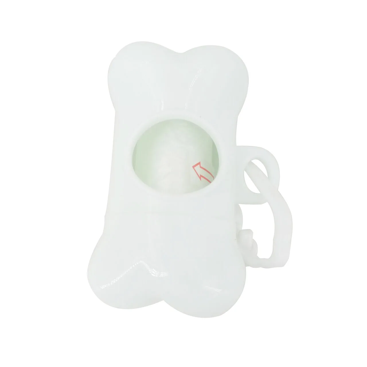 

Pet Waste Bag Dispenser For Dog Waste Bag Holder Plastic Garbage Bag Dispenser Carrier Case Dog Pet With 1 Roll Waste Poop Bags