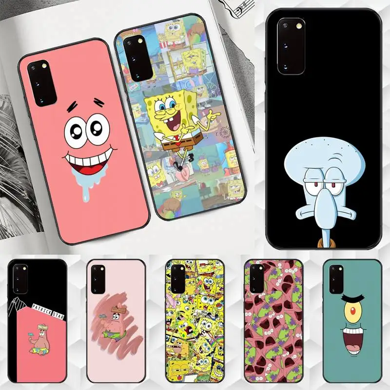 

SpongeBob-Patrick-Star-Game-Squarepants Phone Case For Samsung A30 A20 A20S A10 A10S A9 A8 A6 A6S A40 STAR Lite Cover Coque