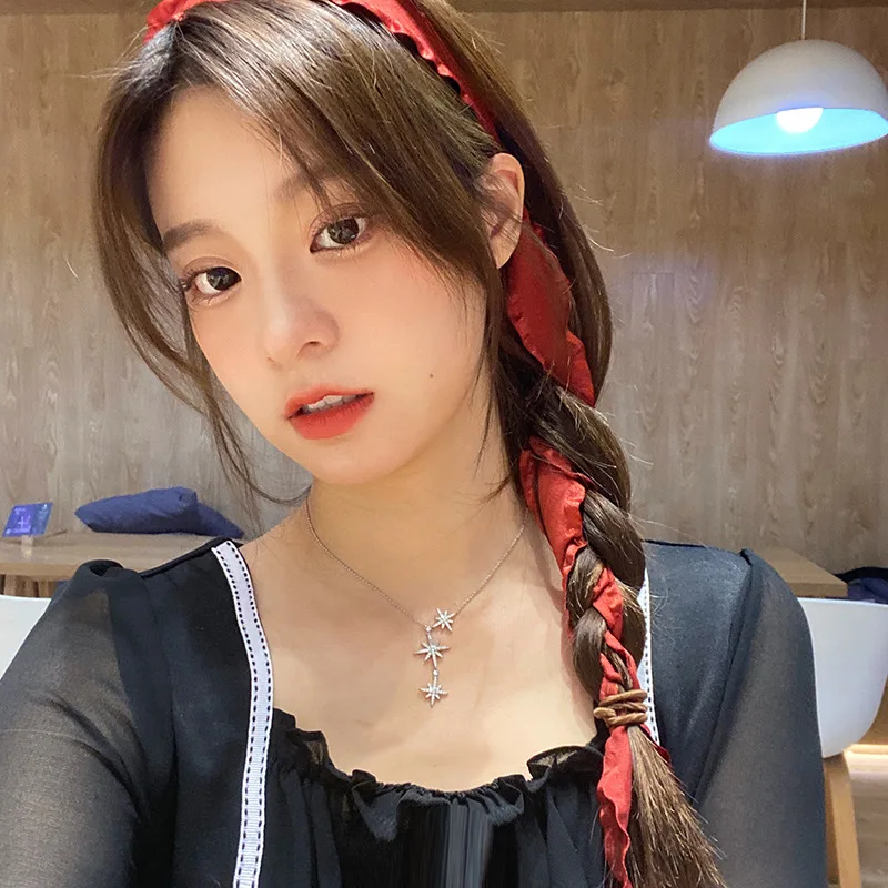 

New Women Elegant Vintage Solid Long Ribbon Hairbands Hair Ornament Lady Headbands Girls Headwear Hair Accessories