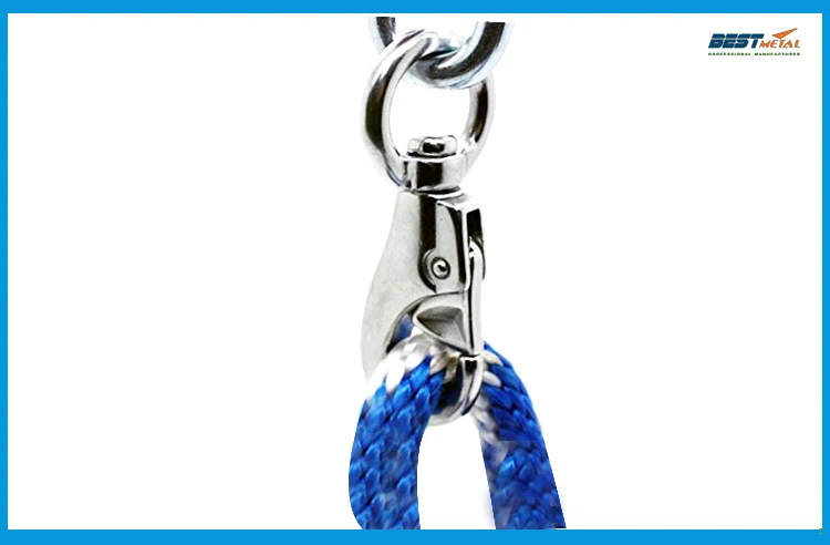 Нержавеющая сталь 304 поворотный оснастки Крюк Скоба 1000Lb емкость Номинальная