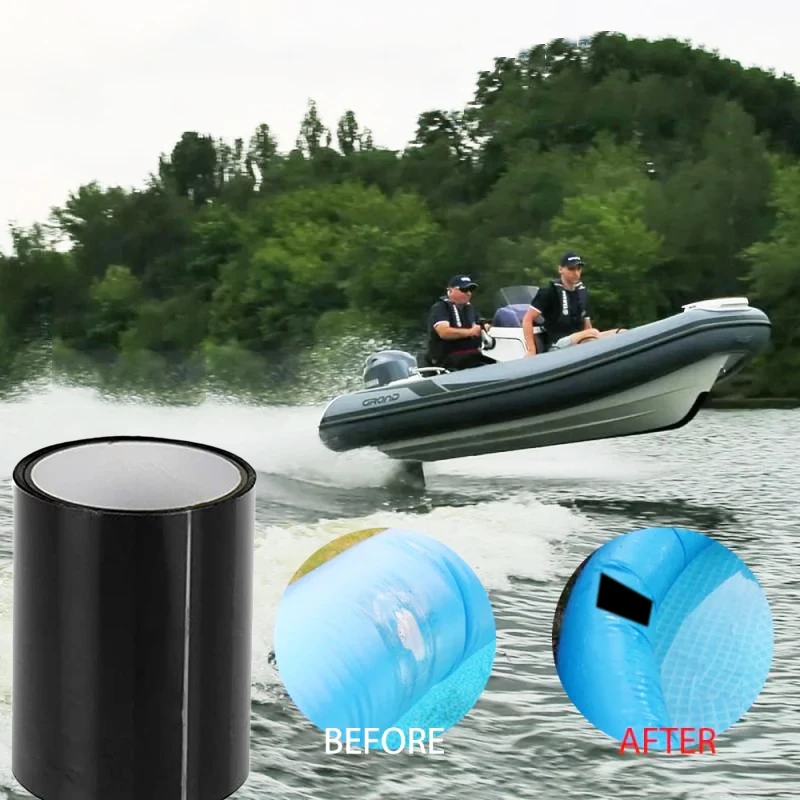 Strong Repair Tape Swimming Pool Lifebuoy Pad Repair Glue Inflatable Boat Pool Canoe Waterproof Adhesive Sealant Dropshipping