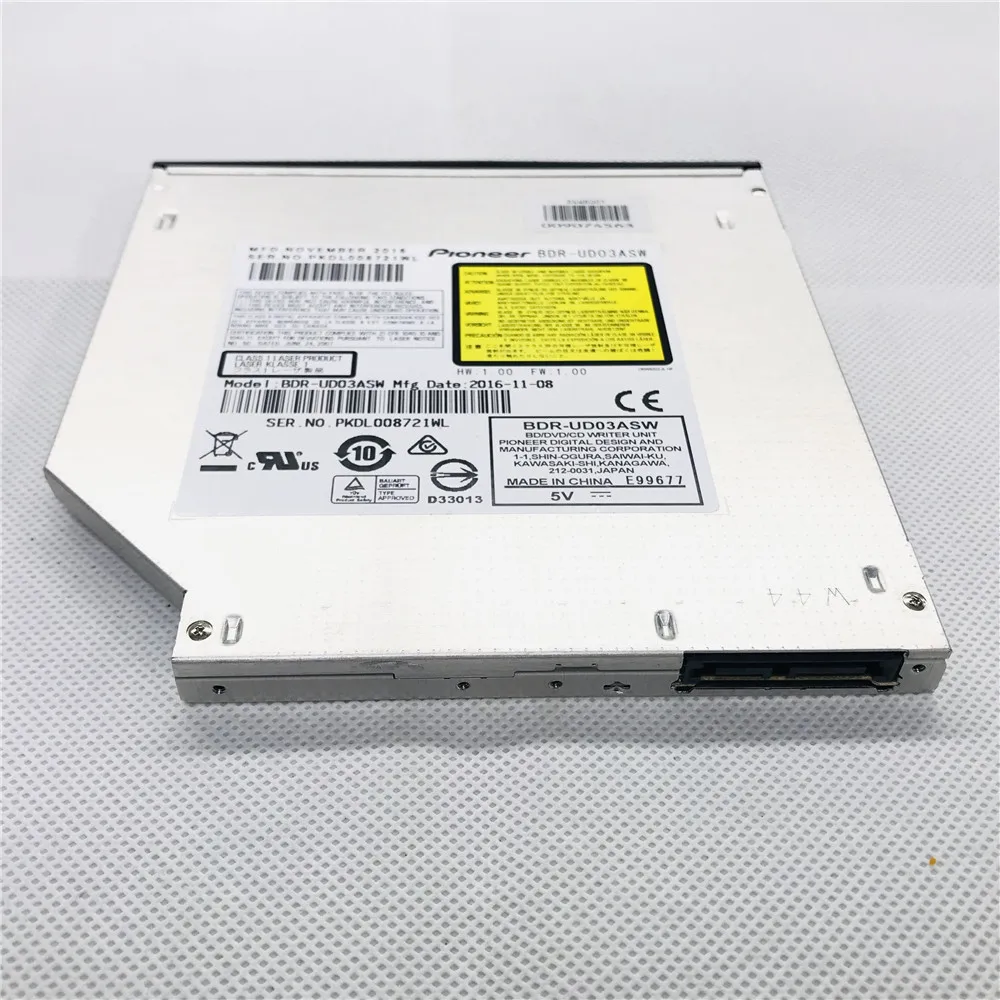 BDR-UD03 9 5 мм SATA 6X 3D устройство записи blu-ray BD-RE DL двойной Слои Blu-ray писатель супер