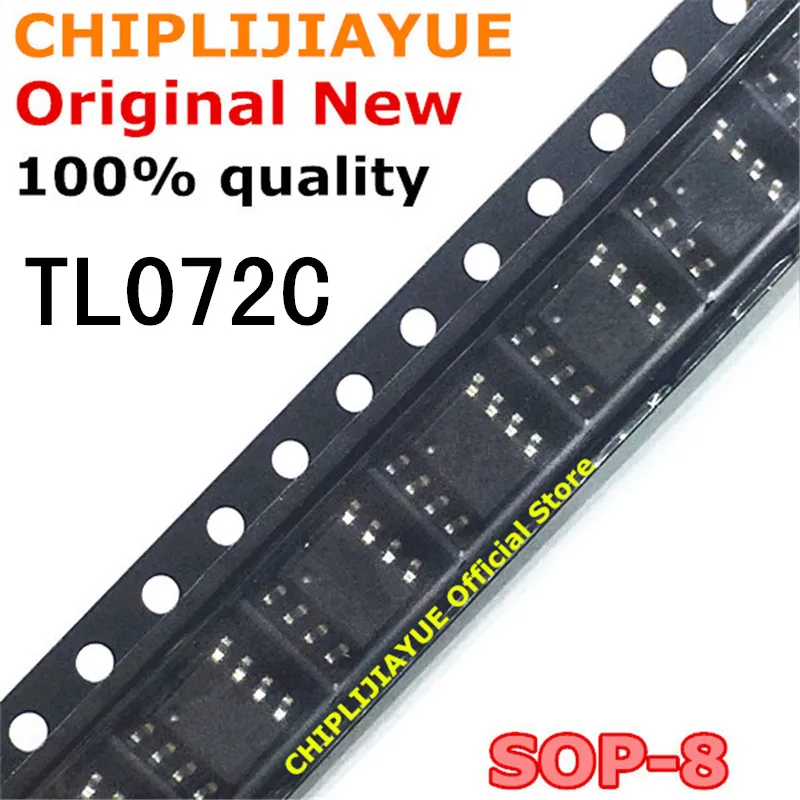 10 шт. TL072C SOP8 TL072CDR TL072CD TL072 072 SOP 8 SMD новый и оригинальный чипсет IC|work work|ic chip100 pcs |