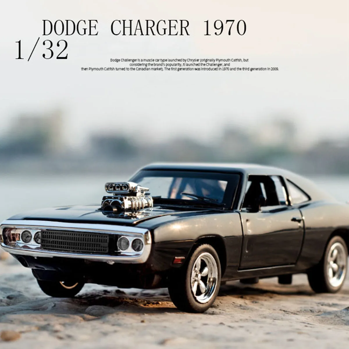 

1/32 Fast&Furious Dodge Charger Car Model Diecast Alloy Horses Muscle Vehicle With Sound Light Pull Back Kid Toy Gift Collection