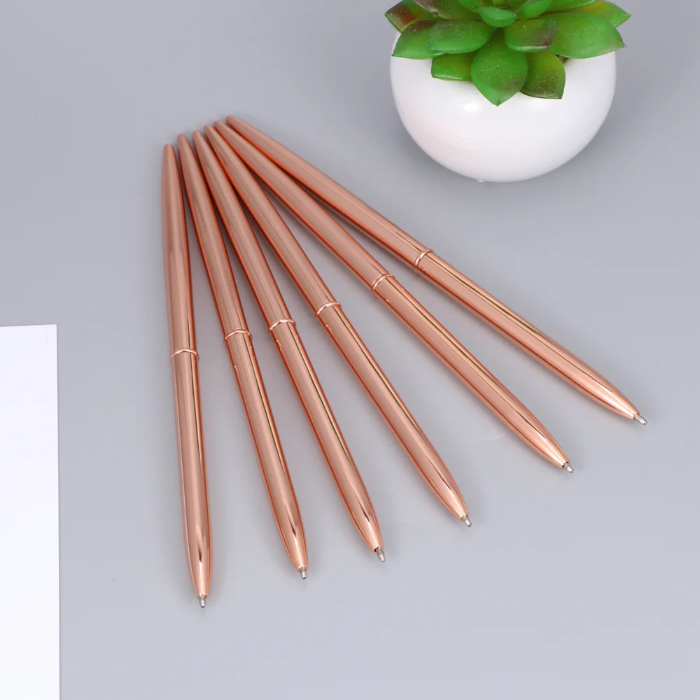 6 шт Двойные головки вращение металлическая шариковая ручка Легкая с синими