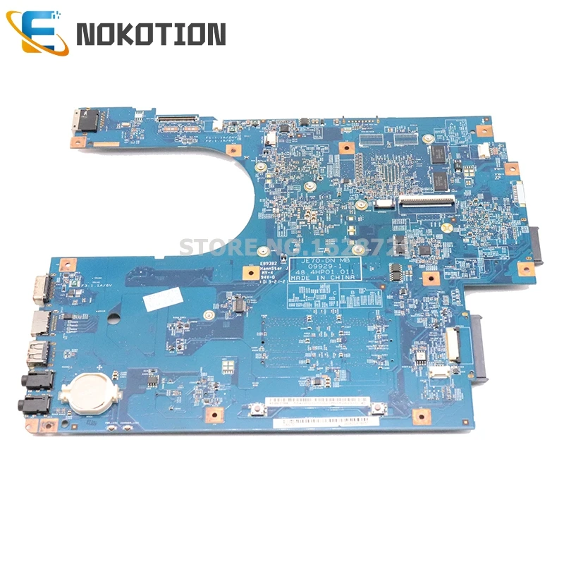 NOKOTION JE70-DN MB 09929-1 48.4HP01.011 MBBKM01001 MB. BKM01.001 для acer aspire 7551 7551G материнская плата для ноутбука DDR3 512MB GPU
