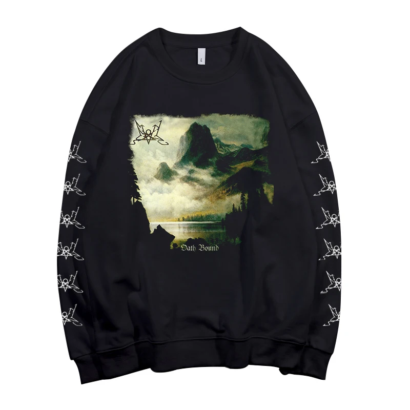 5 видов конструкций вызова браслет пуловер Толстовка rock густой черный металл