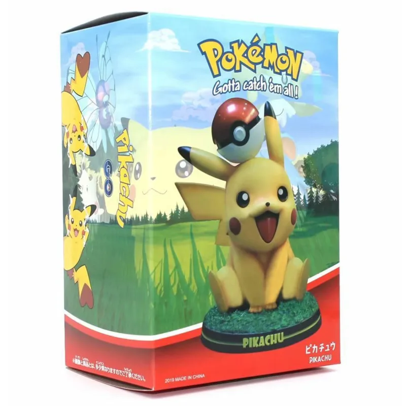 Фигурки покемонов тыкать мяч ГК Пикачу фигма карманная искусственная аниме