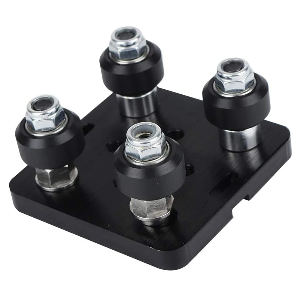 

1set 2040 Aluminum Profile V-Slot Build Gantry Plate V-Wheel 3D Printer Accessories EU Standard Special Slide Plate Pulley