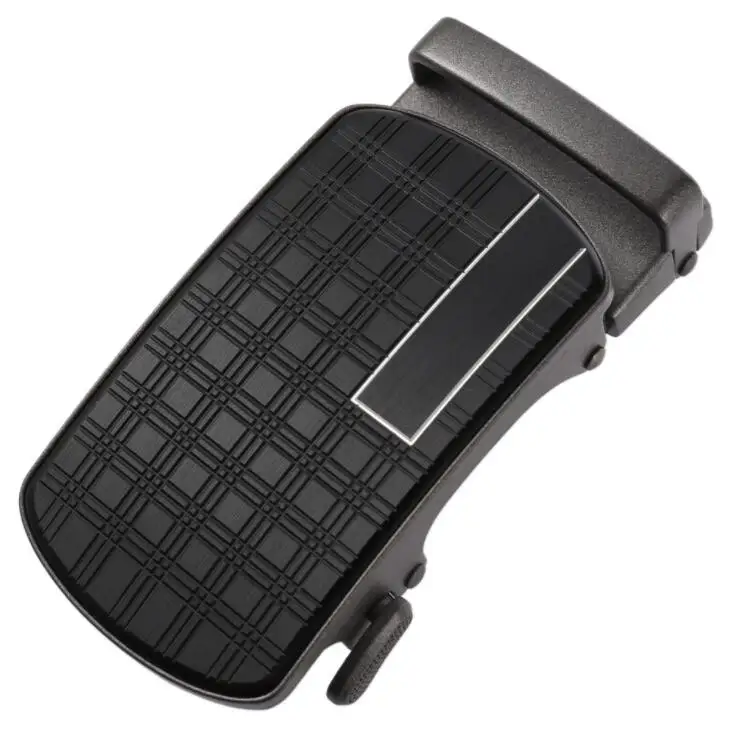 Мужской ремень с голографической пряжкой удобный деловой аксессуар