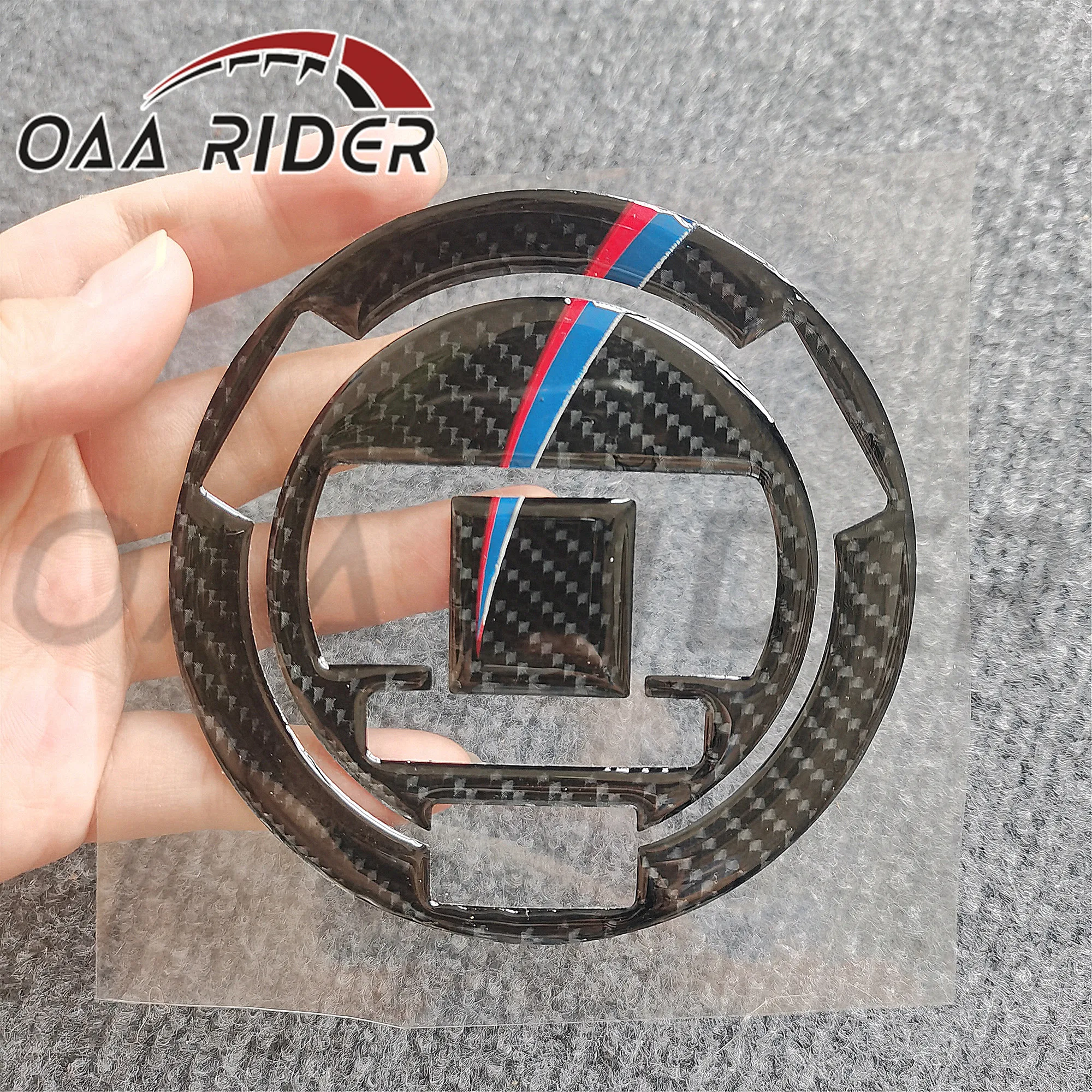 Наклейка на крышку топливного бака из углеродного волокна для BMW S1000RR HP4 2009 2010 | Отзывы и видеообзор