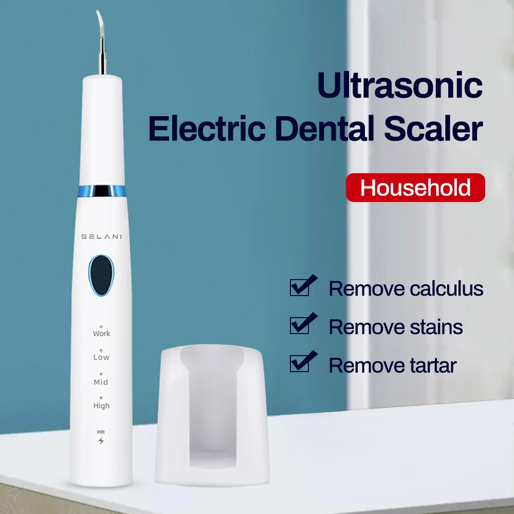 

DOMP Wireless Charging Ultrasonic Electric Dental Scaler Teeth Whitening Machine LED Lighting Calculus Tartar Stains Remover