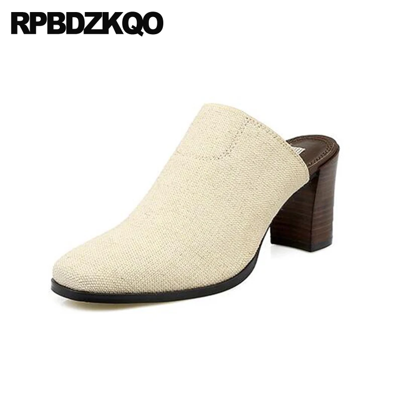 Современный квадратный носок 3 дюймов на не сужающемся книзу массивном