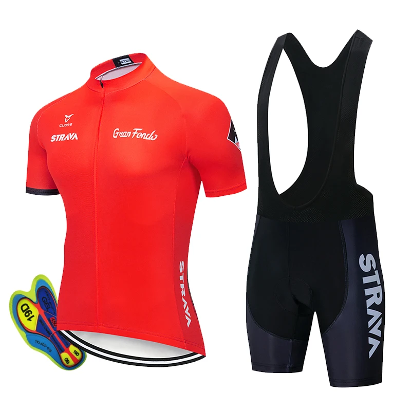Трикотажные изделия для велоспорта STRAVA Pro Team 2020 мужские трикотажные с короткими
