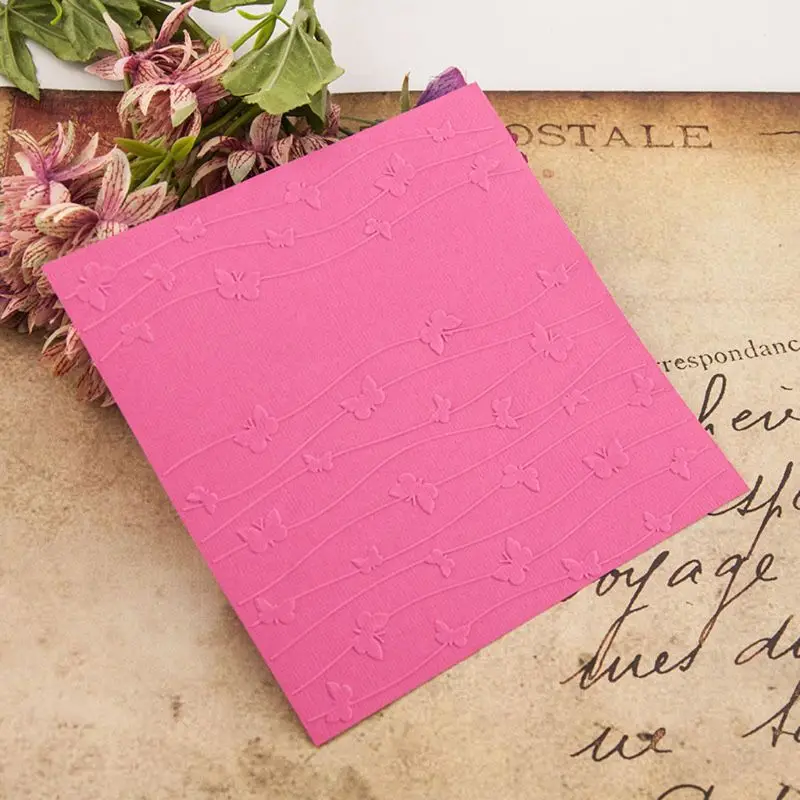 Летающие животные пластиковые тиснения папка шаблон DIY альбом для скрапбукинга