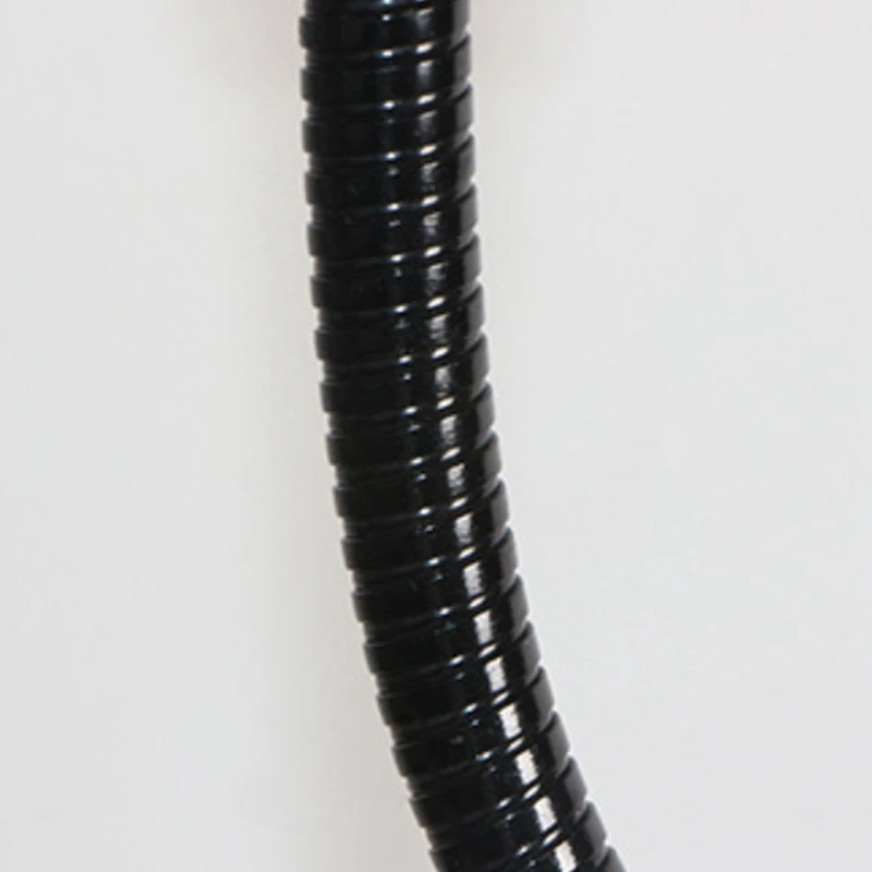 Железная Резьбовая микрофонная гусиная петля Гибкая шея черная 30 см сменный