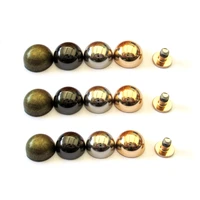 10pcs round diy strap rivets mushroom rivets for clothing leather craft tire studs and spikes