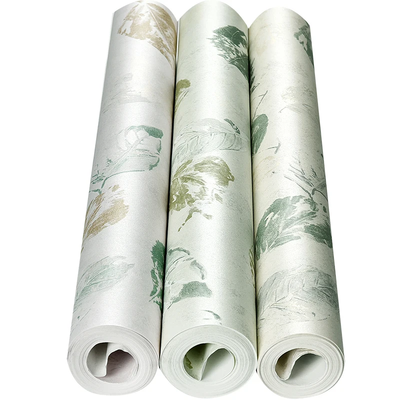 Узор деревенский лист американские обои для стен сельские зеленые рулон