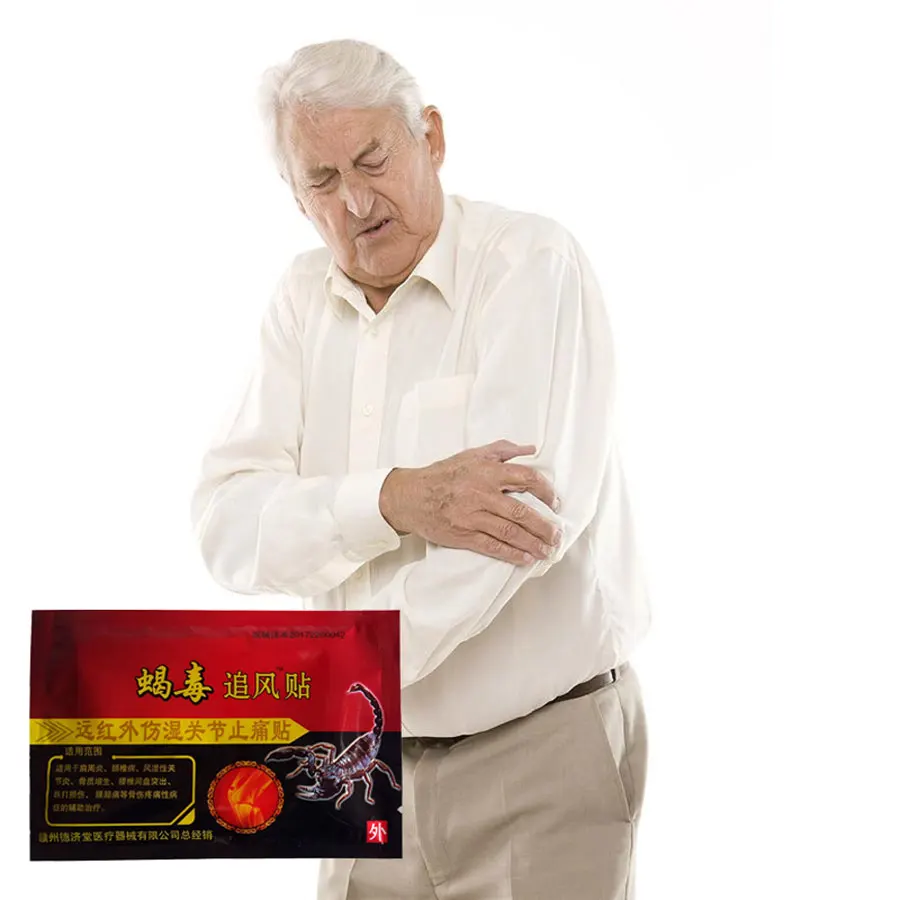 

Обезболивающие пластыри с ядом скорпиона, обезболивающие Пластыри для шеи и поясницы, китайские травяные пластыри с подогревом, 24 шт.