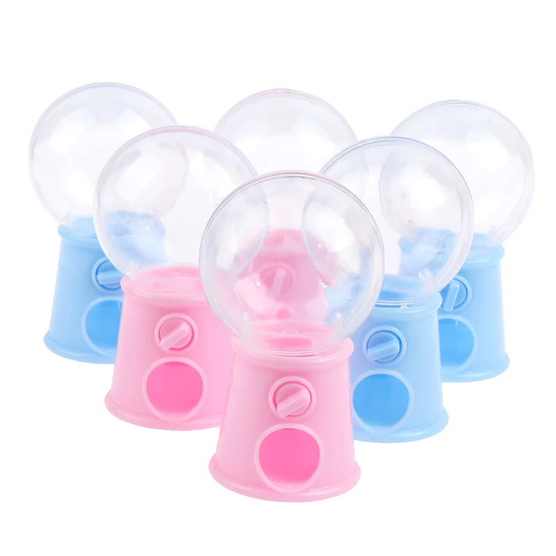 Миниатюрная машина для конфет диспенсер жевательных шариков банка монет детская