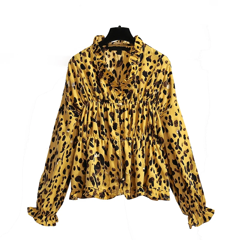 

loose oversize retro floral print women's shirt elegant fashion lazy style spring shirt all-match chic streetwear 2021 spring