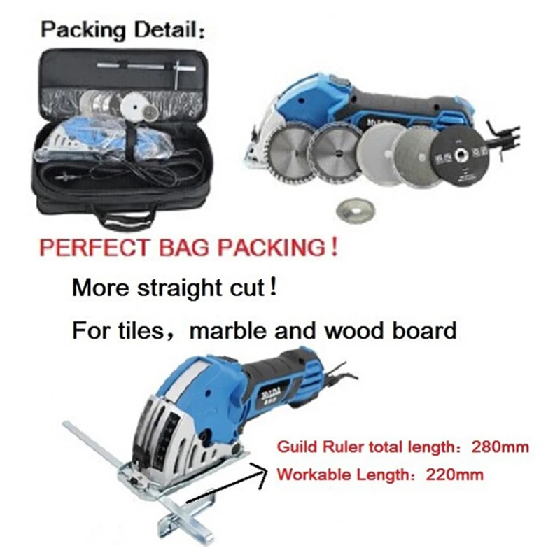 Ручные циркулярные мини пилы для рабочего стола двойного назначения