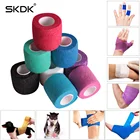 SKDK 4,5 MColorful Спорт эластопласт атлетические эластичные повязки самоклеющиеся обертывание ленты лодыжки колено артроз протектор