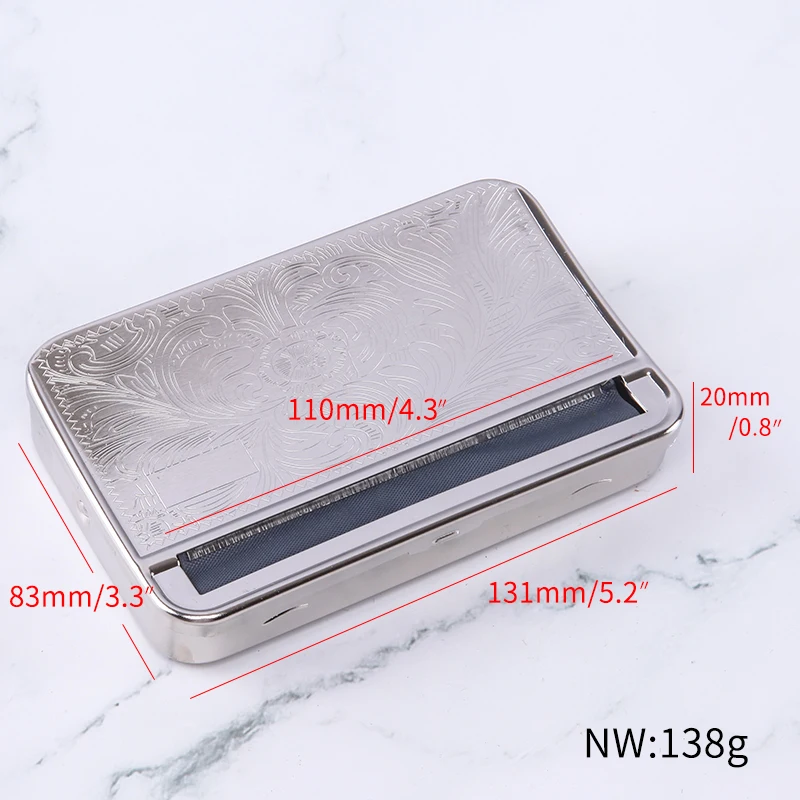 110 мм автоматическая машина для прокатки табака ролик жестяная коробка сигарет