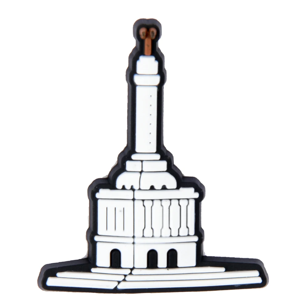 Одиночная распродажа 1 шт. подвески для обуви из ПВХ смайлик бутылки с едой Пряжка