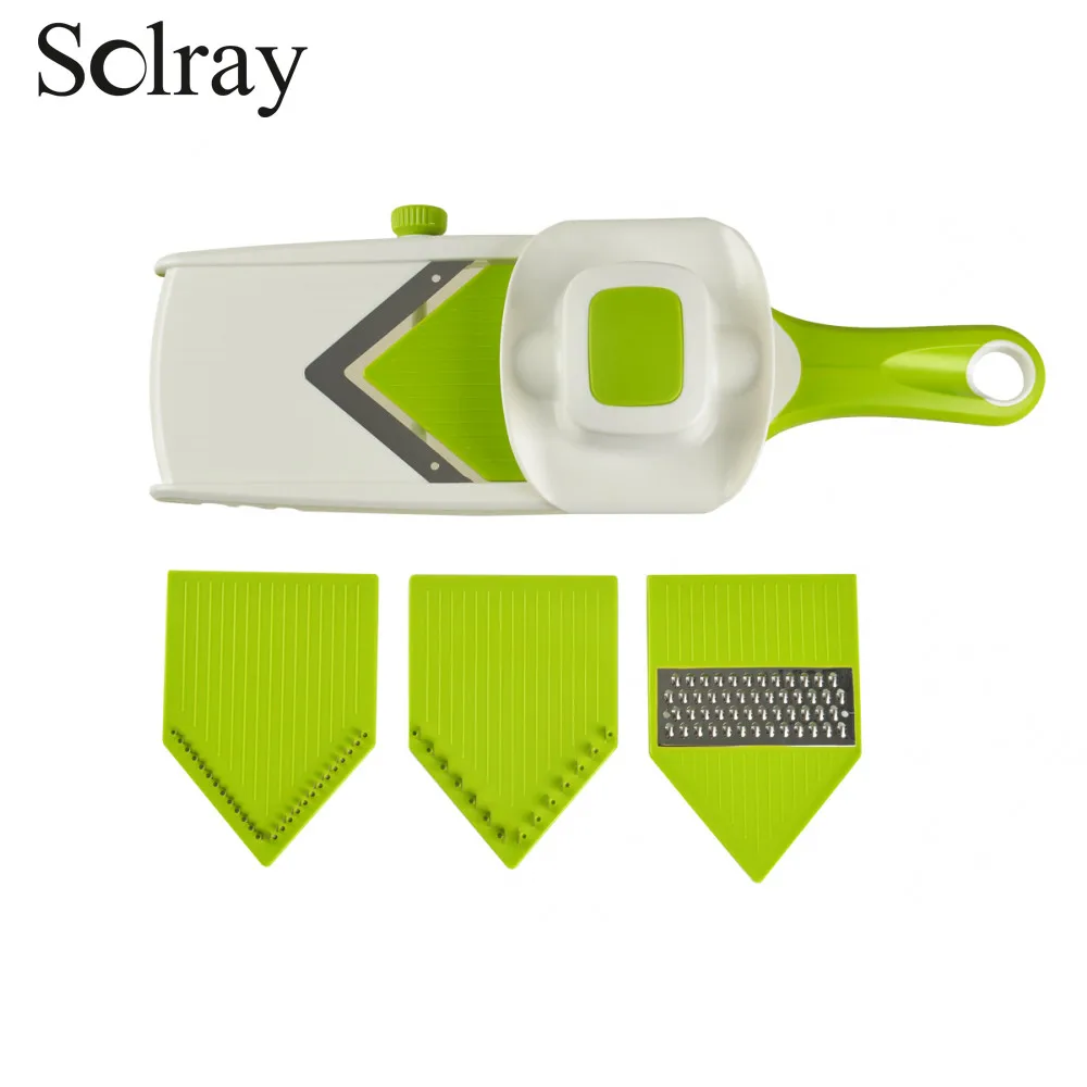 Fruit & Vegetable Tools Solray #818 MDL23 tool slicer Shredder multifunctional cutter cheese removable attachments shredding grinding crushing