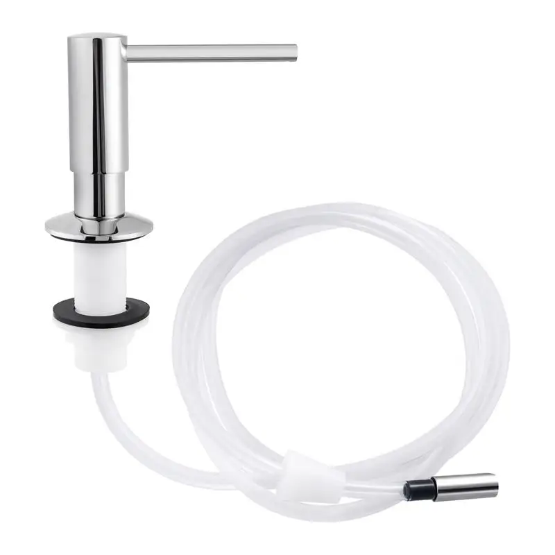 samodra brass soap dispenser extension tube kit for kitchen accessories bathroom metal built in liquid soap detergent dispensers free global shipping