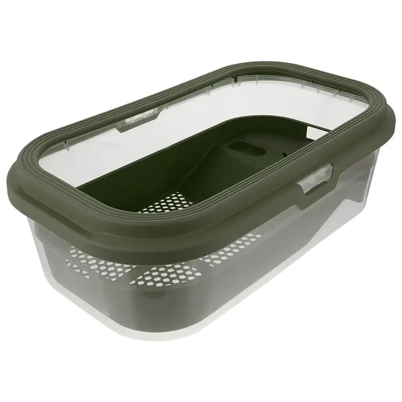 

Plastic Tortoise Tank Home Tank With Terrace For Turtle Large Turtle Tank Turtle Tank Container Box House Easy To Change Water