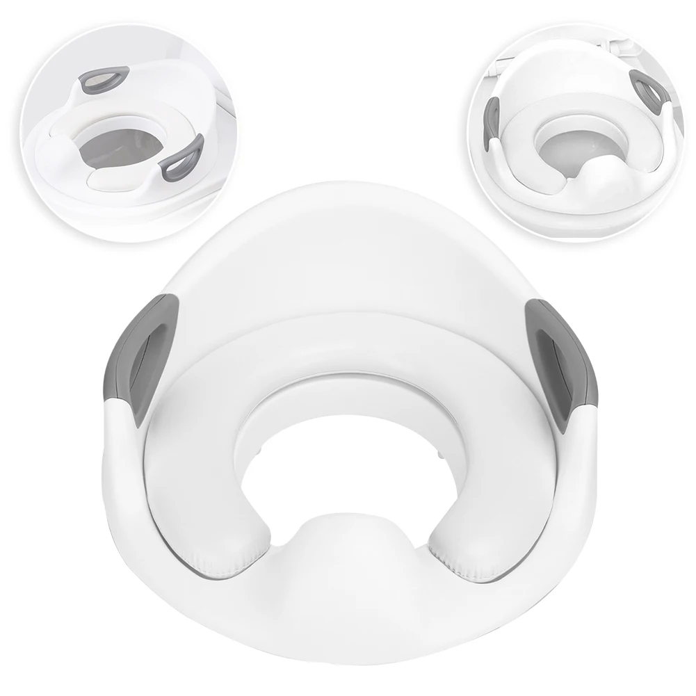 Детское сиденье для унитаза нескользящее мягкое удобное детское Массажная