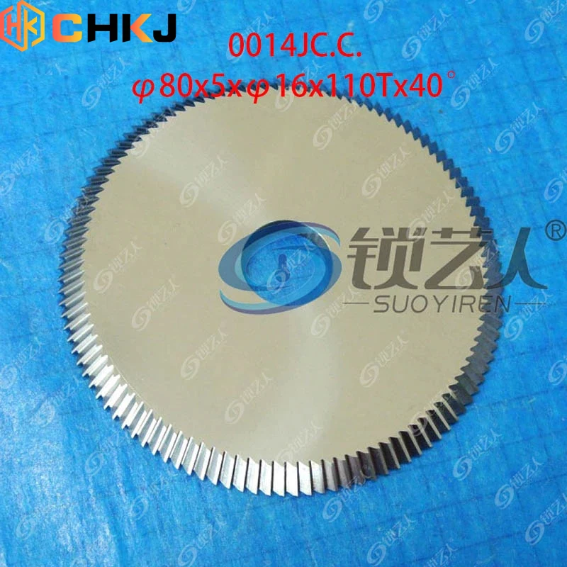 CHKJ For Competitive P2/P1 For Wenxing 100G2/100G3/Q29/100G5 Key Cutting Machine Locksmith Tools Face Milling Cutter 80*5*16