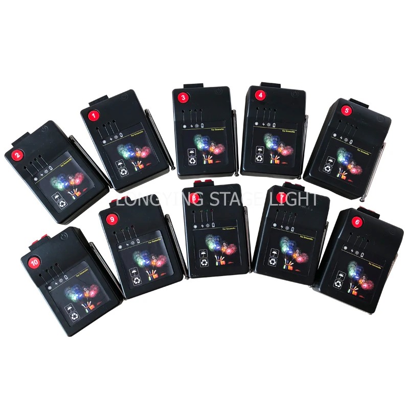 Купить Быстрая доставка, устройство для зажигания холодных фейерверков, Беспроводная дистанционная пиротехника, 10 ресиверов, сценическое оборудо...